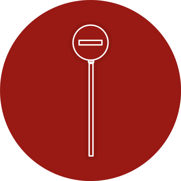 交通信号灯路障停止图片下载