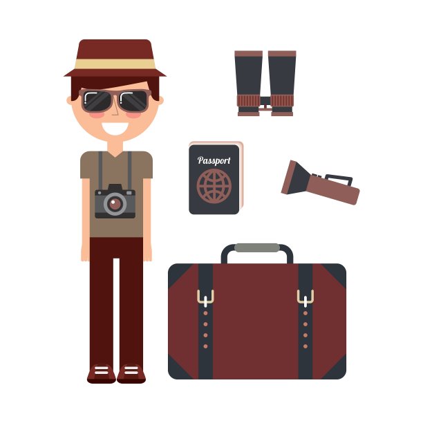 游客带相机拍照图片下载