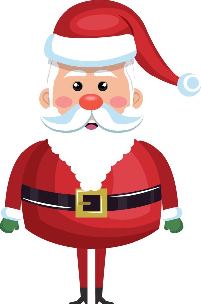 圣诞老人的卡通图片下载