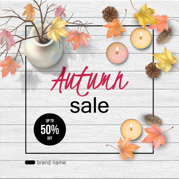 秋季俯视图背景图片下载