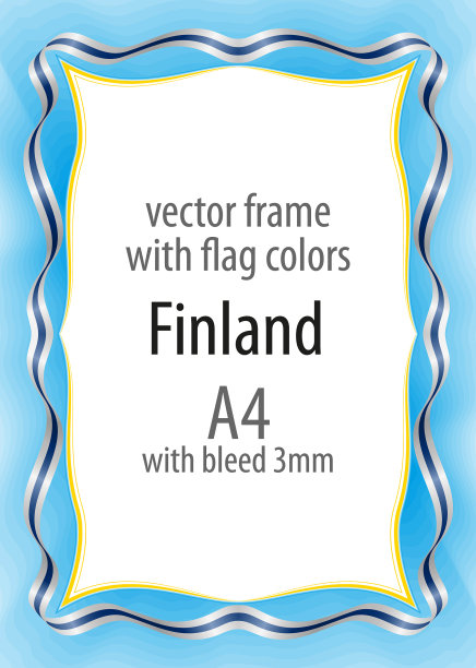 缎带的框架和边框的颜色图片下载