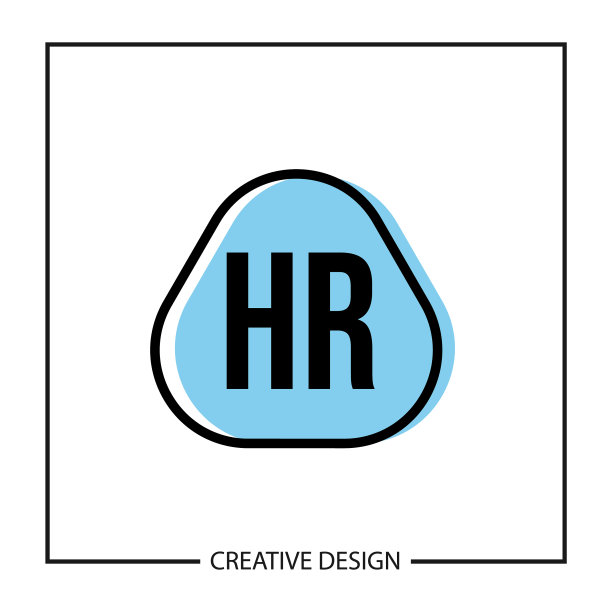 字母HR logo模板设计图片下载