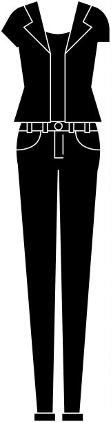 女性休闲装偶像图片下载