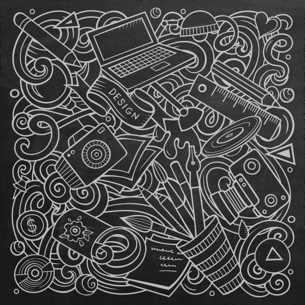 卡通涂鸦艺术和设计图片下载