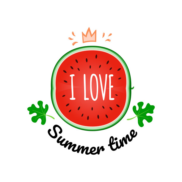 夏日标语和横幅图片下载