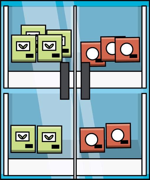 超市货架设计理念图片下载