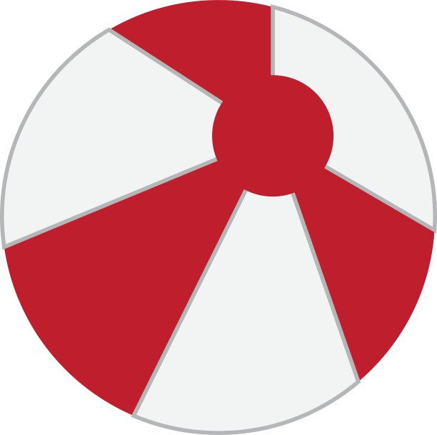 沙滩球图标图片下载