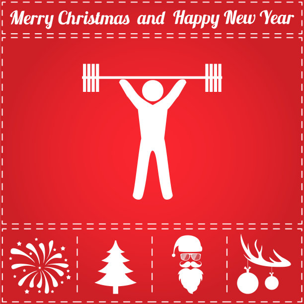 力量举重运动员图标图片下载