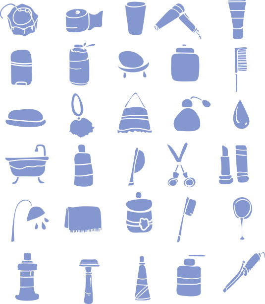 手绘卫生图标图片下载