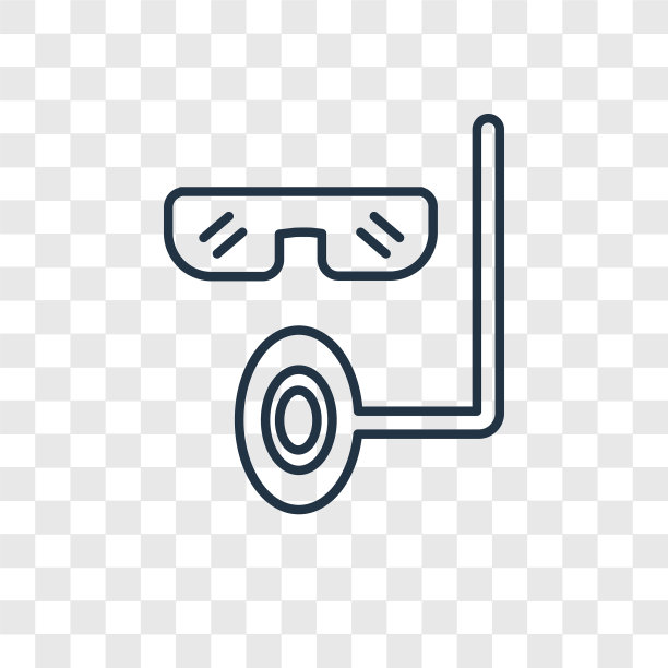 通气管概念线性图标隔离图片下载