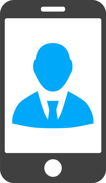 移动用户配置文件平面图标符号图片下载