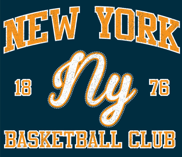 体育学院运动字体t恤图形图片下载