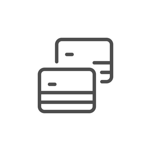信用卡线性图标图片下载