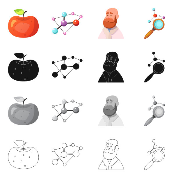 孤立对象和符号集合图片下载