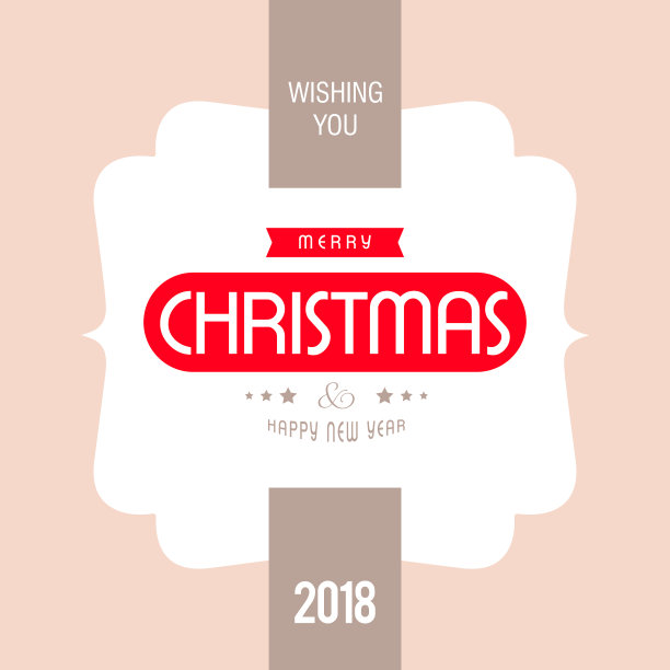 圣诞贺卡与灯光背景和图片下载