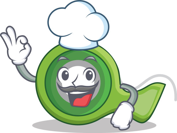 厨师卡通胶带人物图片下载