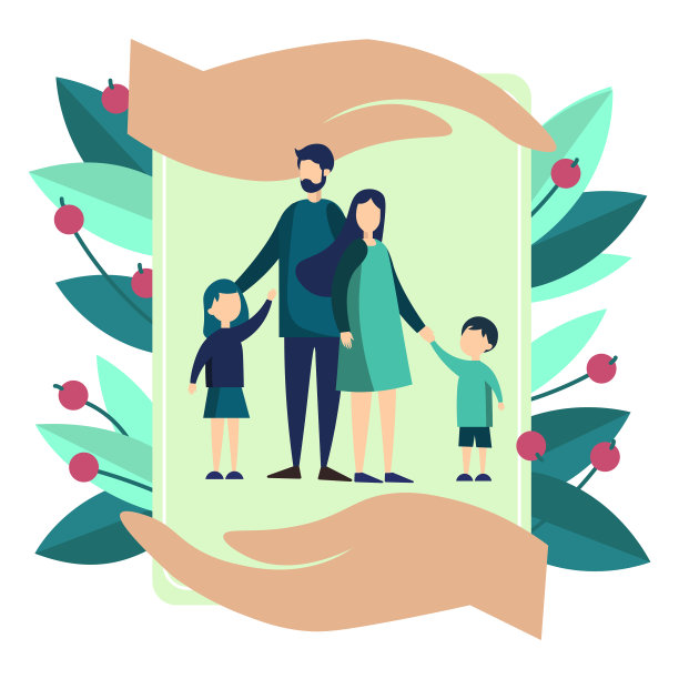 家庭保险的比喻图片下载