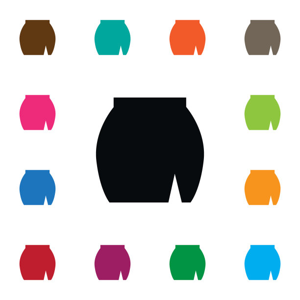 孤立的裙子图标可以穿元素图片下载