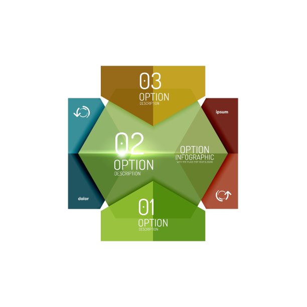 纸现代信息图形几何模板图片下载