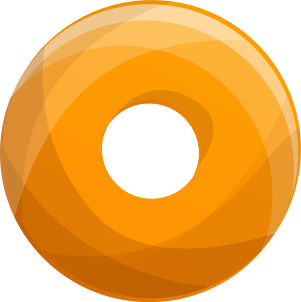 甜甜圈饼干面包房图标卡通风格图片下载