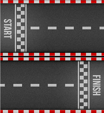 终点线比赛的创意图片下载
