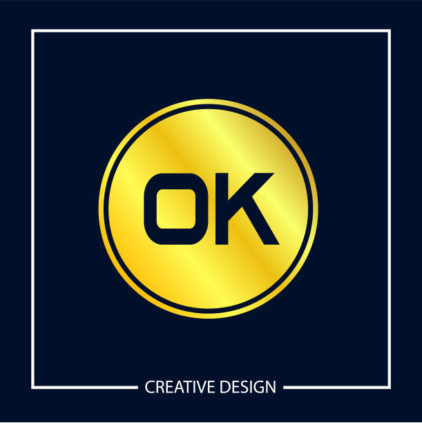 logo模板设计首字母ok图片下载