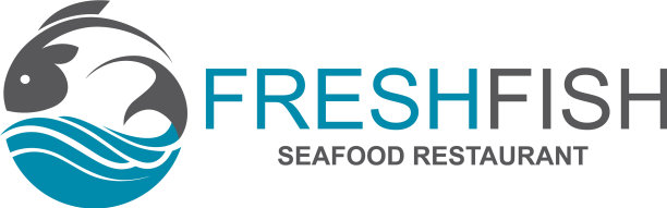 抽象的鱼图标图片下载