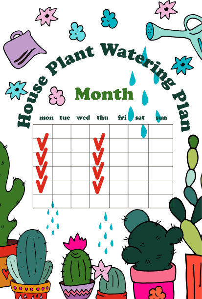 每天浇水规划师图片下载