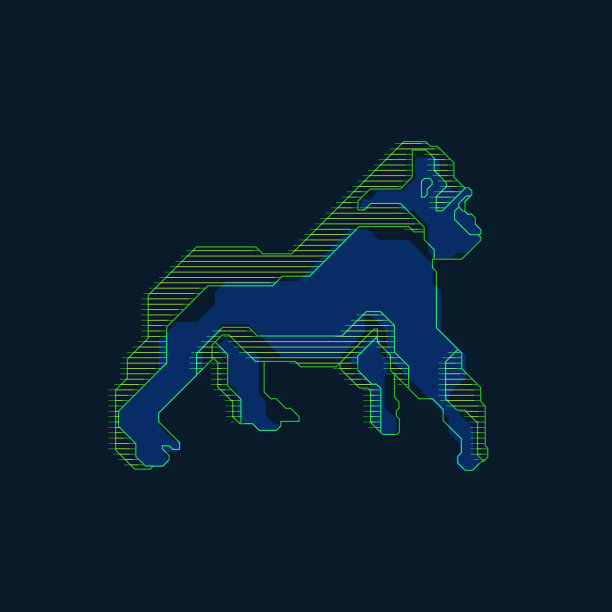 数字的大猩猩图片下载