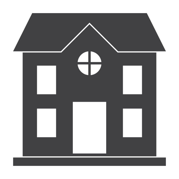 学校建筑图标图片下载