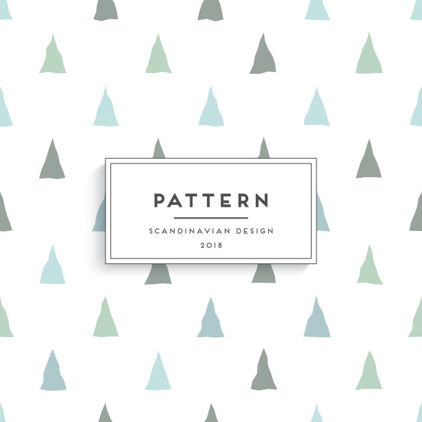 斯堪的纳维亚花无缝图案图片下载