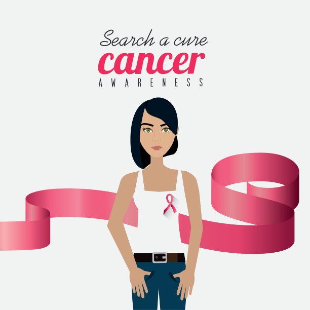 抗击乳腺癌运动图片下载