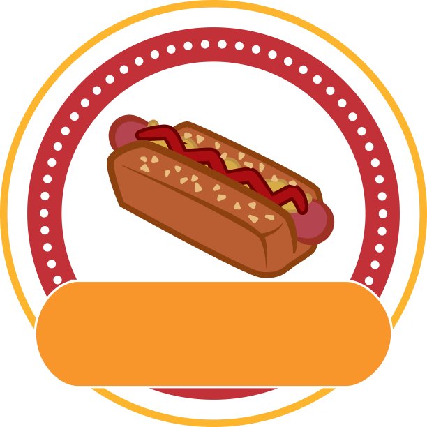 快餐图标形象图片下载