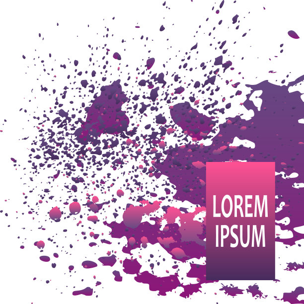 霓虹爆炸喷绘艺术封面图片下载