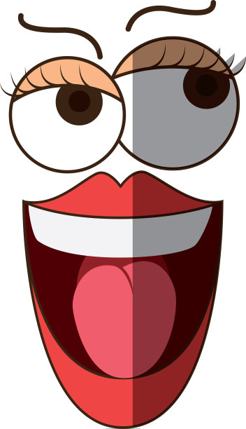 漫画脸图标图片下载