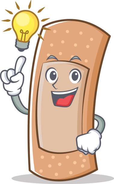 有创可贴卡通人物的想法吗图片下载