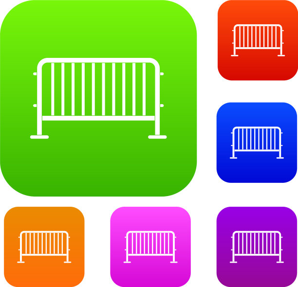 钢护栏集色集图片下载