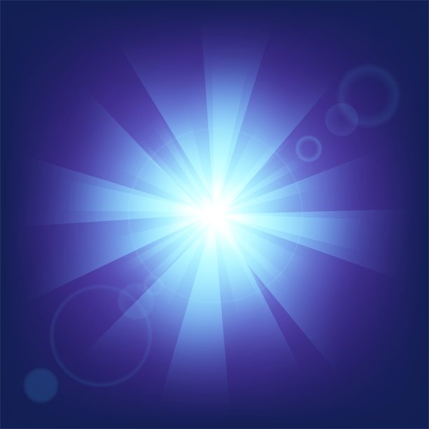 辉光效果创意概念套装图片下载