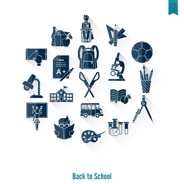 学校及教育图标图片下载