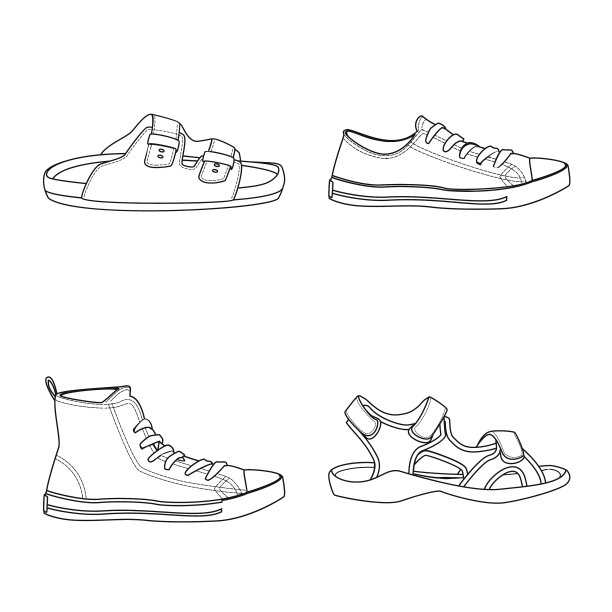 设计人与脚的标志集人与脚图片下载