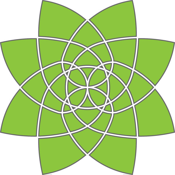 花彩色图标标志图片下载