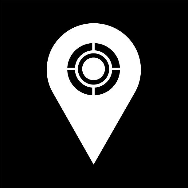地图指针GPS图标图片下载