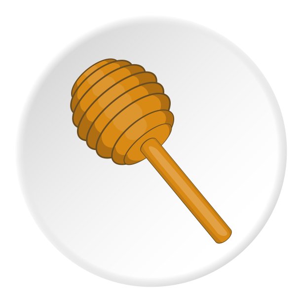 蜂蜜斗图标卡通风格图片下载