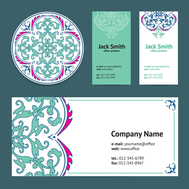 公司名片设计集和图片下载