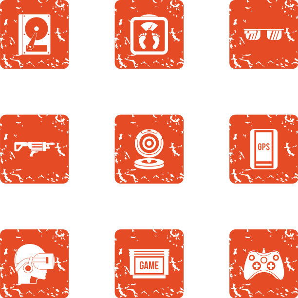 游戏结束图标设置垃圾摇滚风格图片下载