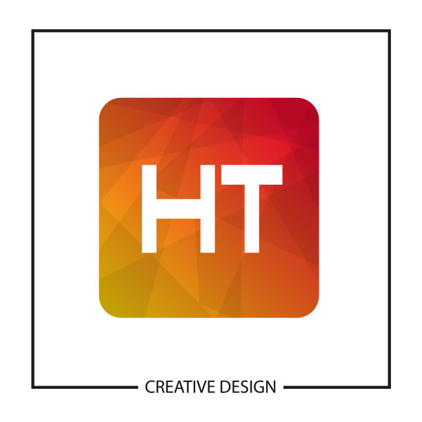 首字母ht标志模板设计图片下载
