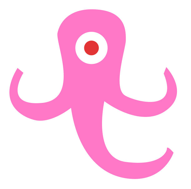 章鱼动物矢量图图片下载