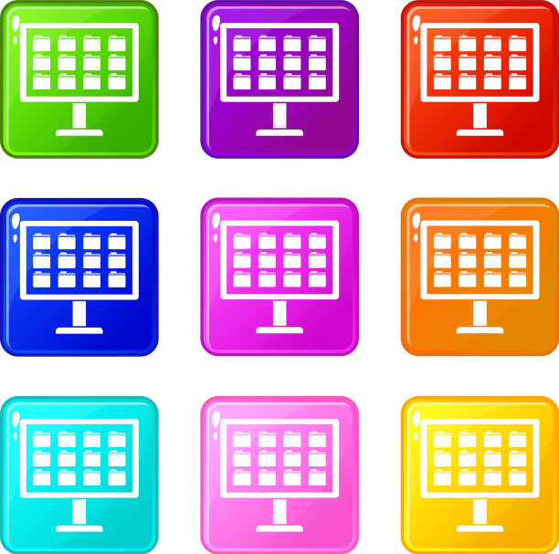 电脑桌面上的文件夹图标9设置图片下载