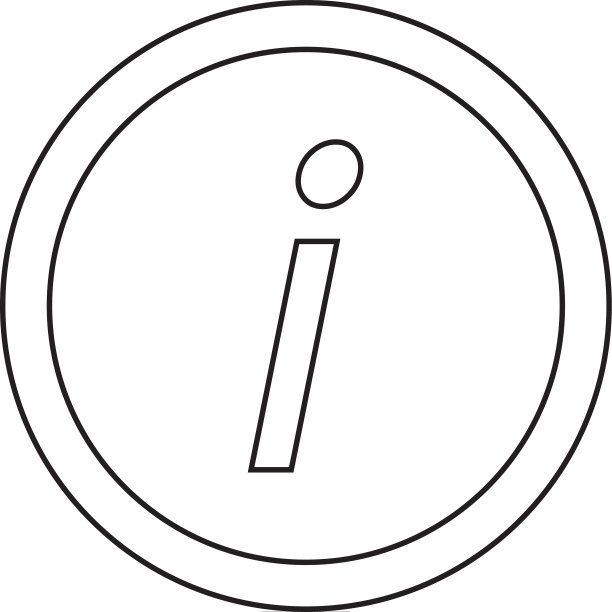 基础字体字母I图标设计图片下载