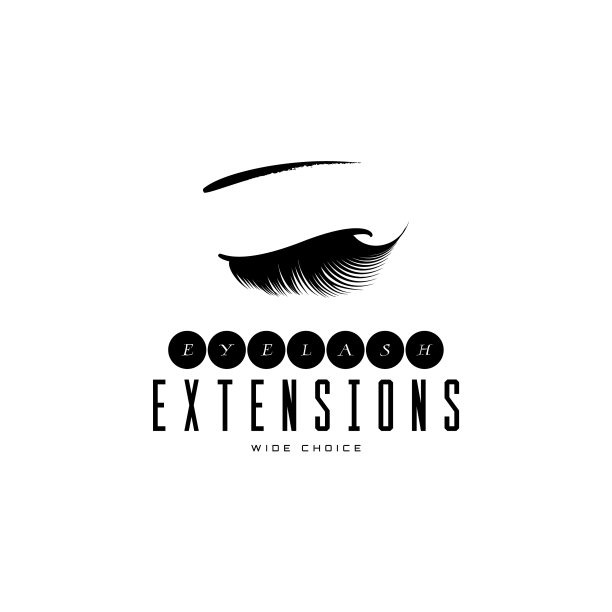 睫毛延长横幅模板的化妆和图片下载